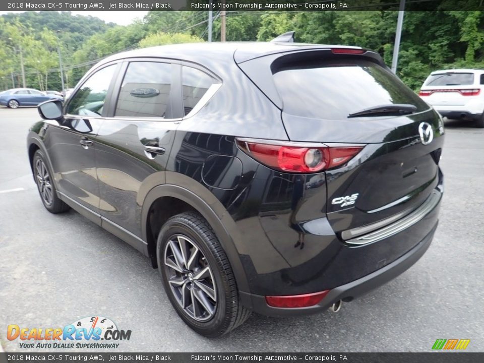 2018 Mazda CX-5 Touring AWD Jet Black Mica / Black Photo #5
