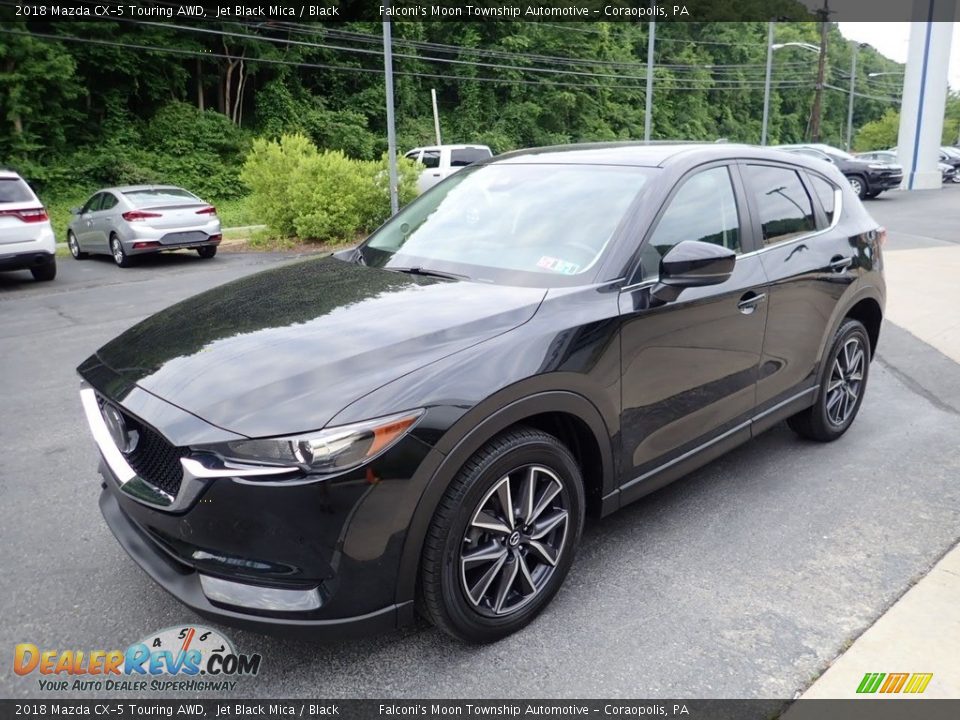 2018 Mazda CX-5 Touring AWD Jet Black Mica / Black Photo #7