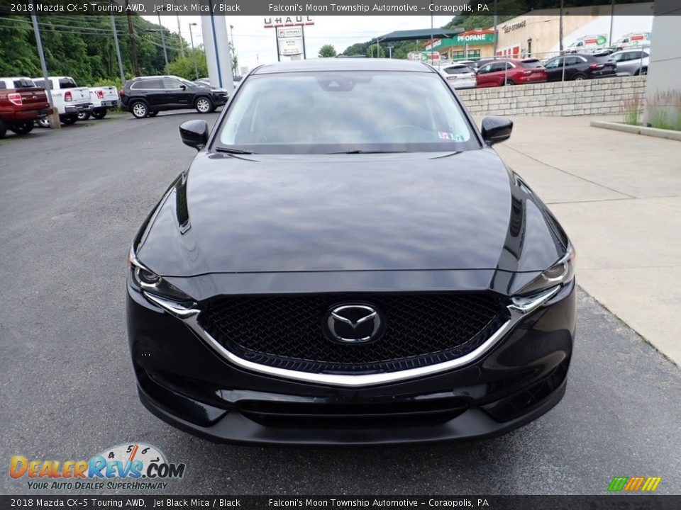 2018 Mazda CX-5 Touring AWD Jet Black Mica / Black Photo #8