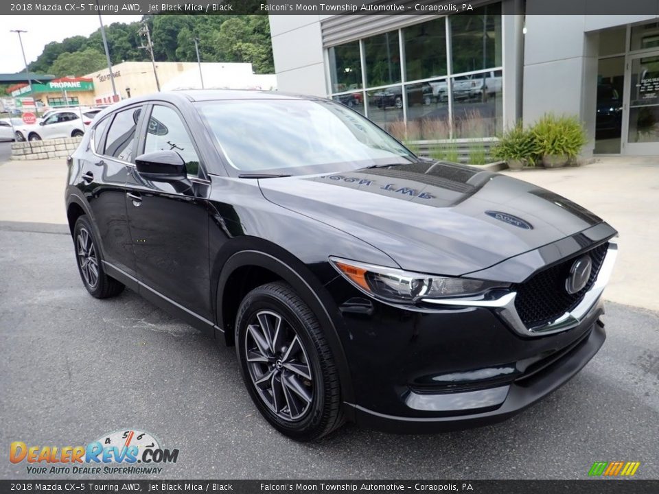 2018 Mazda CX-5 Touring AWD Jet Black Mica / Black Photo #9