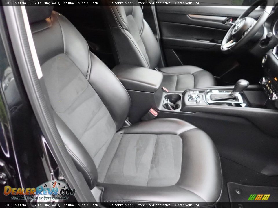 2018 Mazda CX-5 Touring AWD Jet Black Mica / Black Photo #11