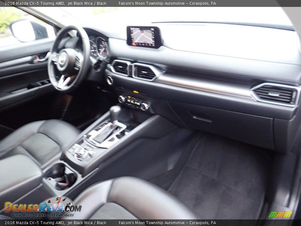 2018 Mazda CX-5 Touring AWD Jet Black Mica / Black Photo #12
