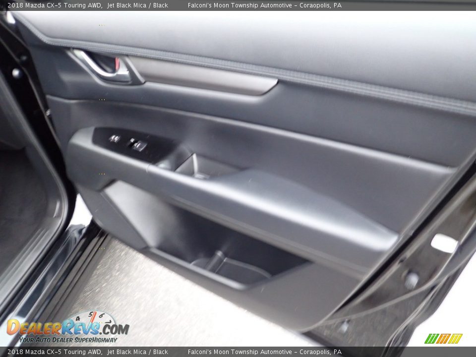 2018 Mazda CX-5 Touring AWD Jet Black Mica / Black Photo #13