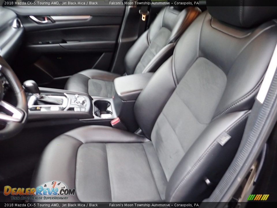 2018 Mazda CX-5 Touring AWD Jet Black Mica / Black Photo #15