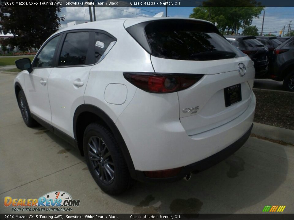 2020 Mazda CX-5 Touring AWD Snowflake White Pearl / Black Photo #5