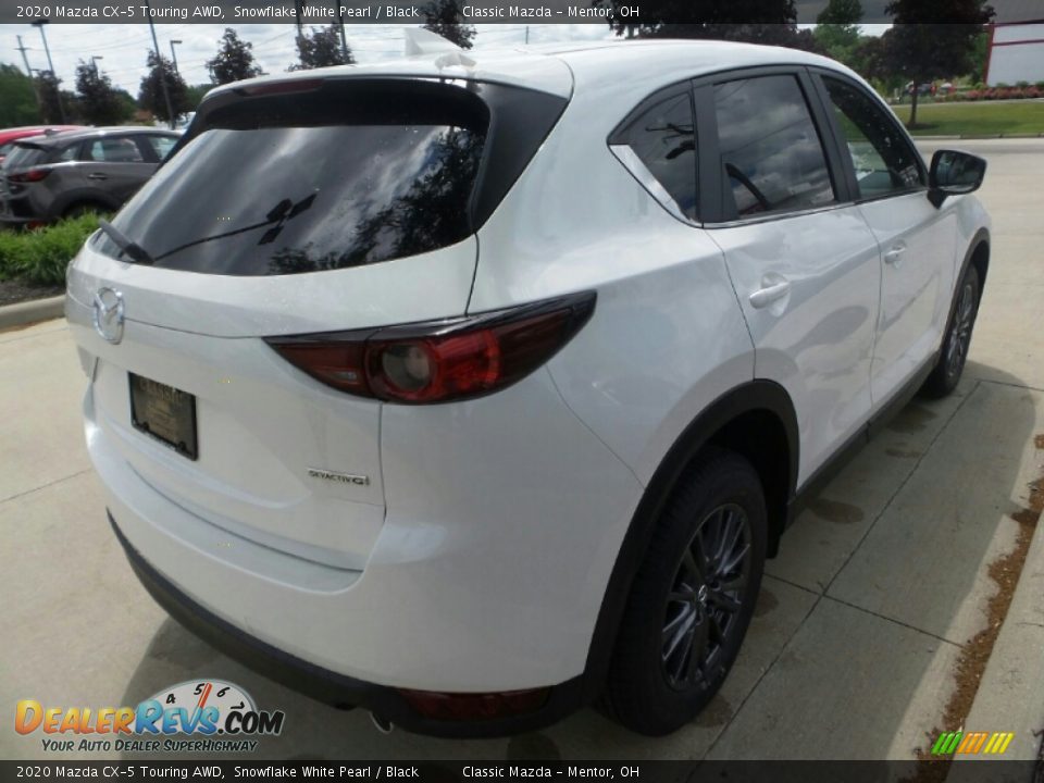 2020 Mazda CX-5 Touring AWD Snowflake White Pearl / Black Photo #7