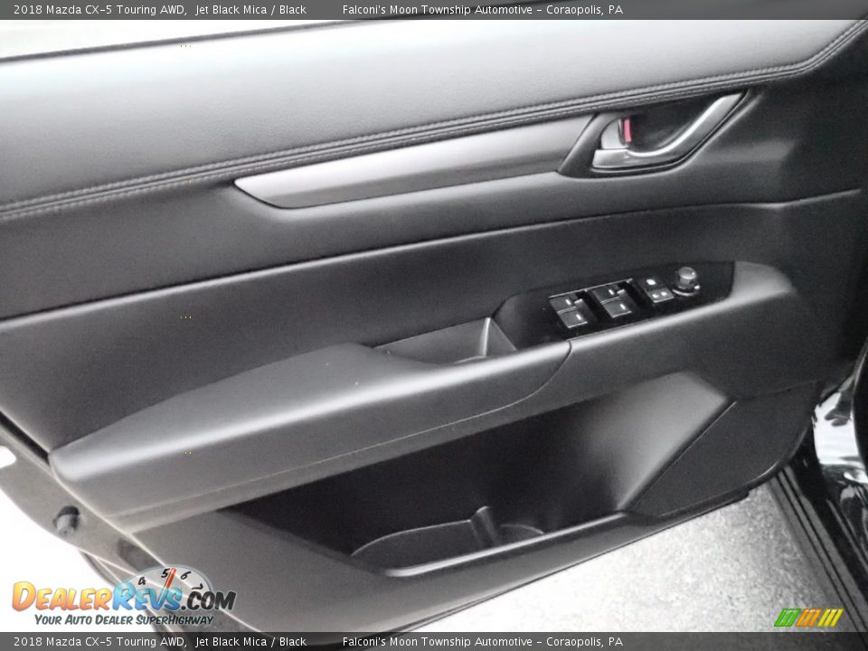 2018 Mazda CX-5 Touring AWD Jet Black Mica / Black Photo #18