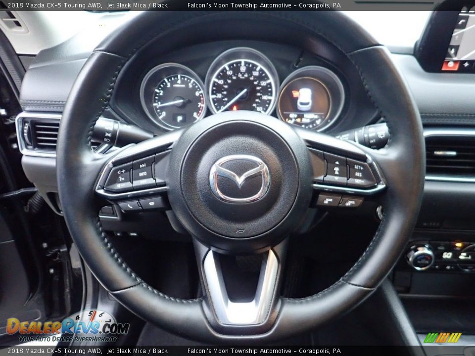 2018 Mazda CX-5 Touring AWD Jet Black Mica / Black Photo #20