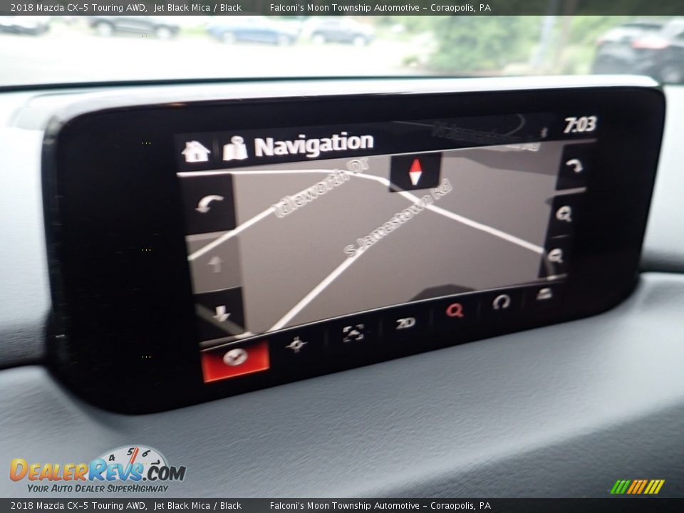 2018 Mazda CX-5 Touring AWD Jet Black Mica / Black Photo #21