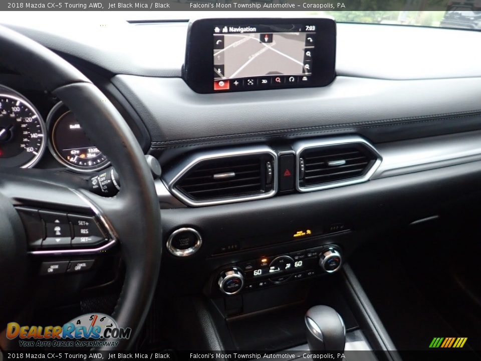 2018 Mazda CX-5 Touring AWD Jet Black Mica / Black Photo #22
