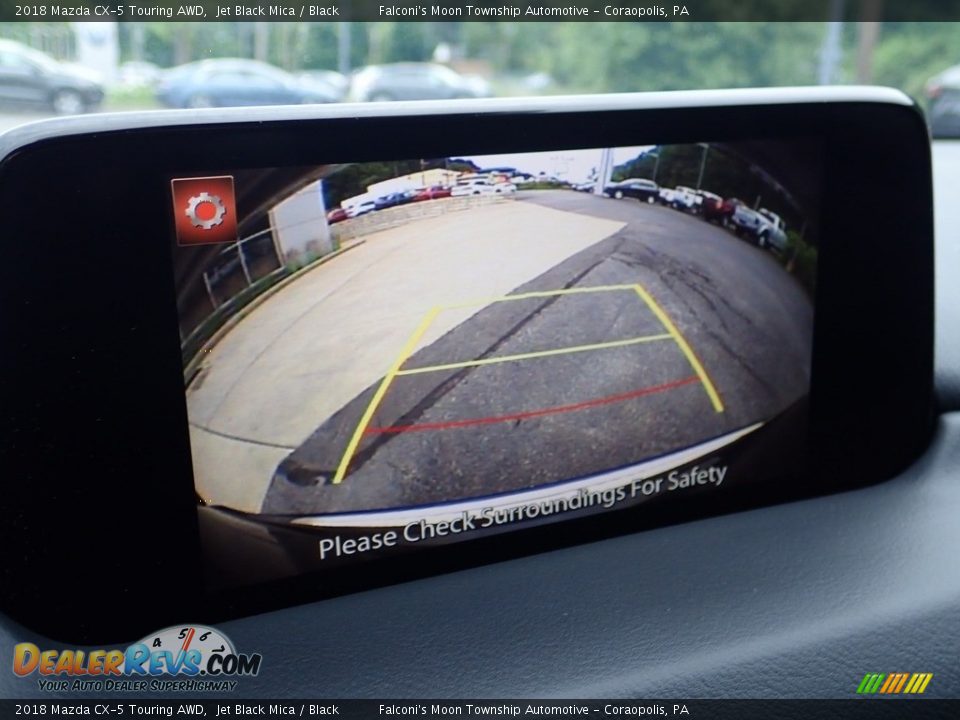2018 Mazda CX-5 Touring AWD Jet Black Mica / Black Photo #25