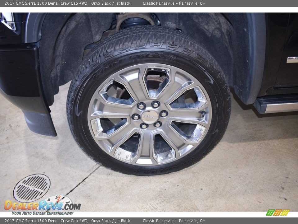 2017 GMC Sierra 1500 Denali Crew Cab 4WD Onyx Black / Jet Black Photo #5