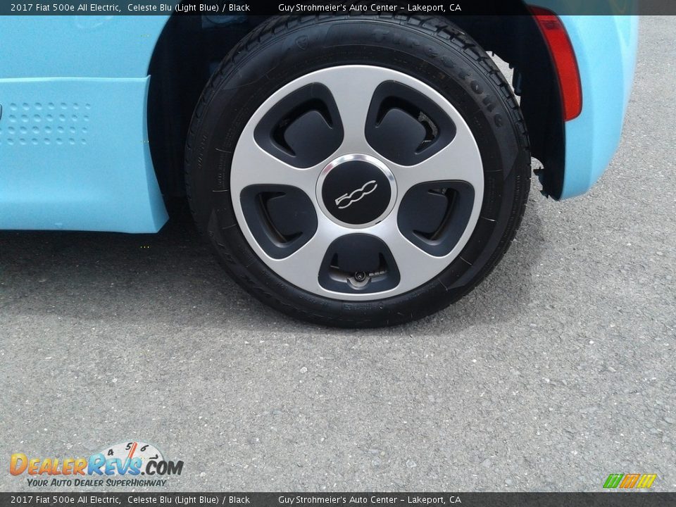 2017 Fiat 500e All Electric Wheel Photo #3