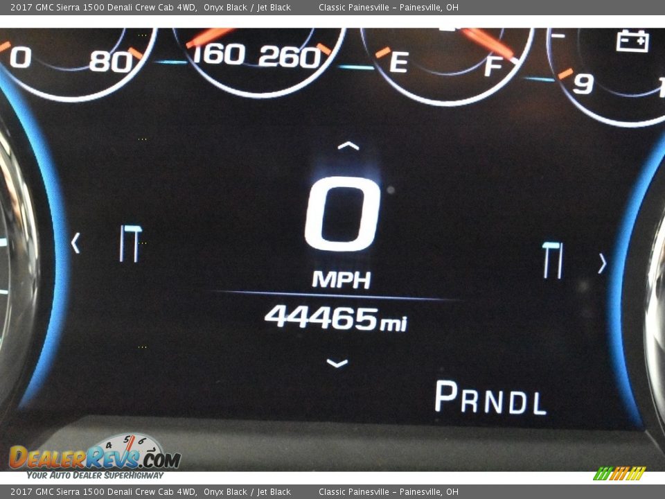 2017 GMC Sierra 1500 Denali Crew Cab 4WD Onyx Black / Jet Black Photo #18