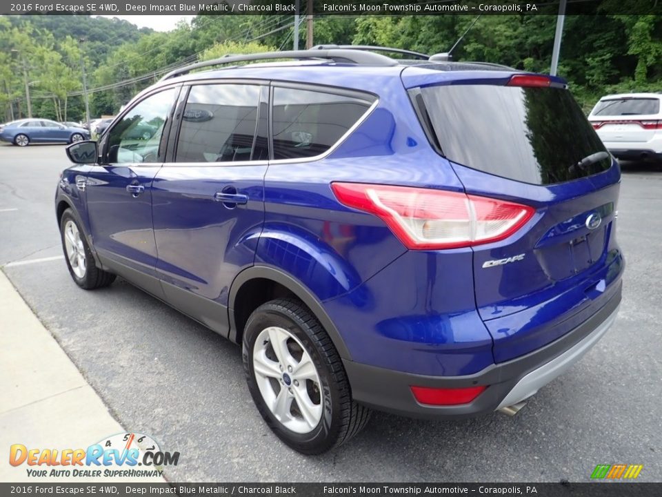 2016 Ford Escape SE 4WD Deep Impact Blue Metallic / Charcoal Black Photo #5