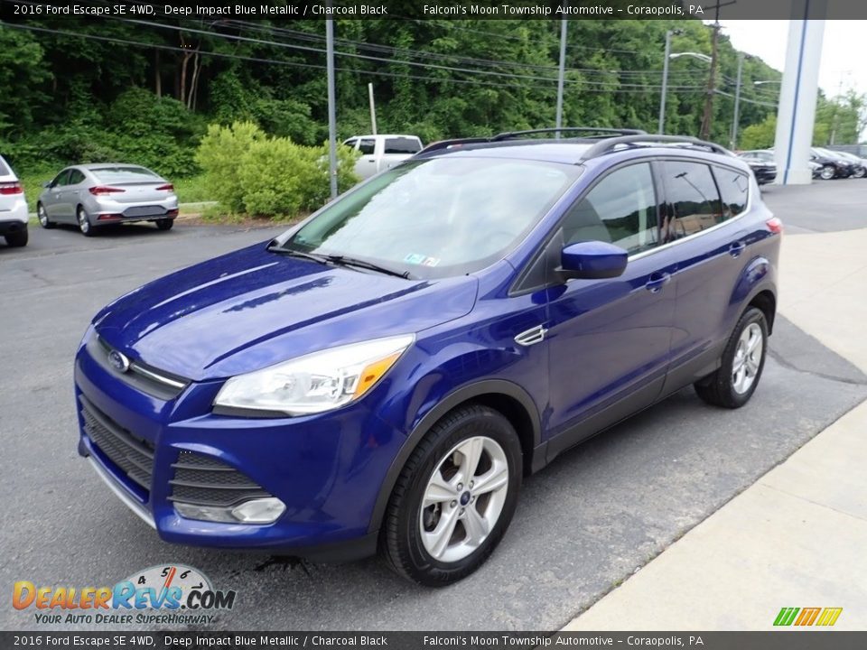 2016 Ford Escape SE 4WD Deep Impact Blue Metallic / Charcoal Black Photo #7