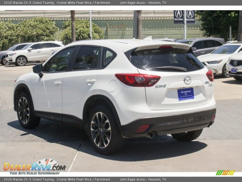 2016 Mazda CX-5 Grand Touring Crystal White Pearl Mica / Parchment Photo #6