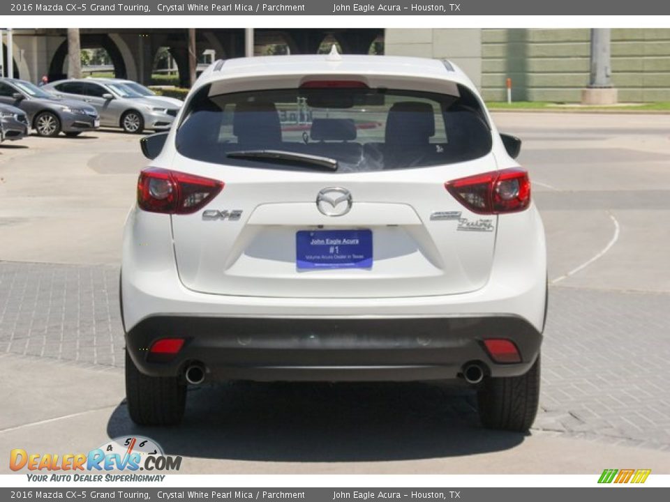 2016 Mazda CX-5 Grand Touring Crystal White Pearl Mica / Parchment Photo #7