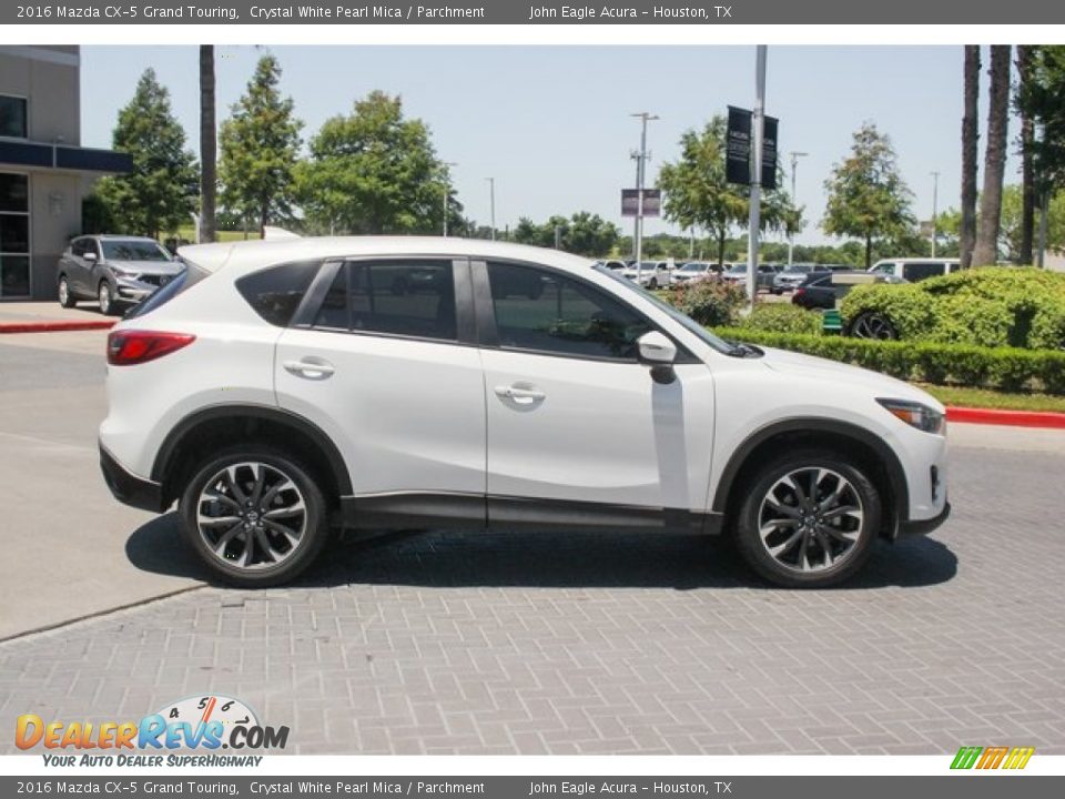 2016 Mazda CX-5 Grand Touring Crystal White Pearl Mica / Parchment Photo #9