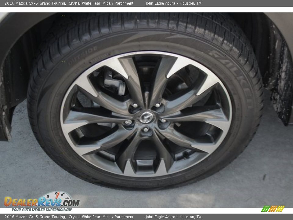 2016 Mazda CX-5 Grand Touring Crystal White Pearl Mica / Parchment Photo #11