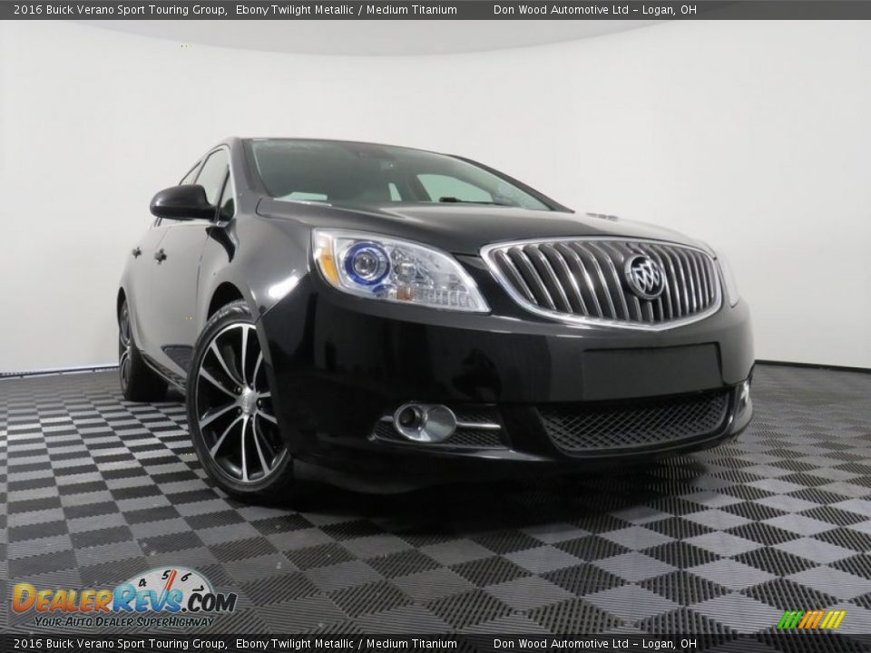 2016 Buick Verano Sport Touring Group Ebony Twilight Metallic / Medium Titanium Photo #1