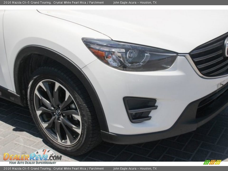 2016 Mazda CX-5 Grand Touring Crystal White Pearl Mica / Parchment Photo #13