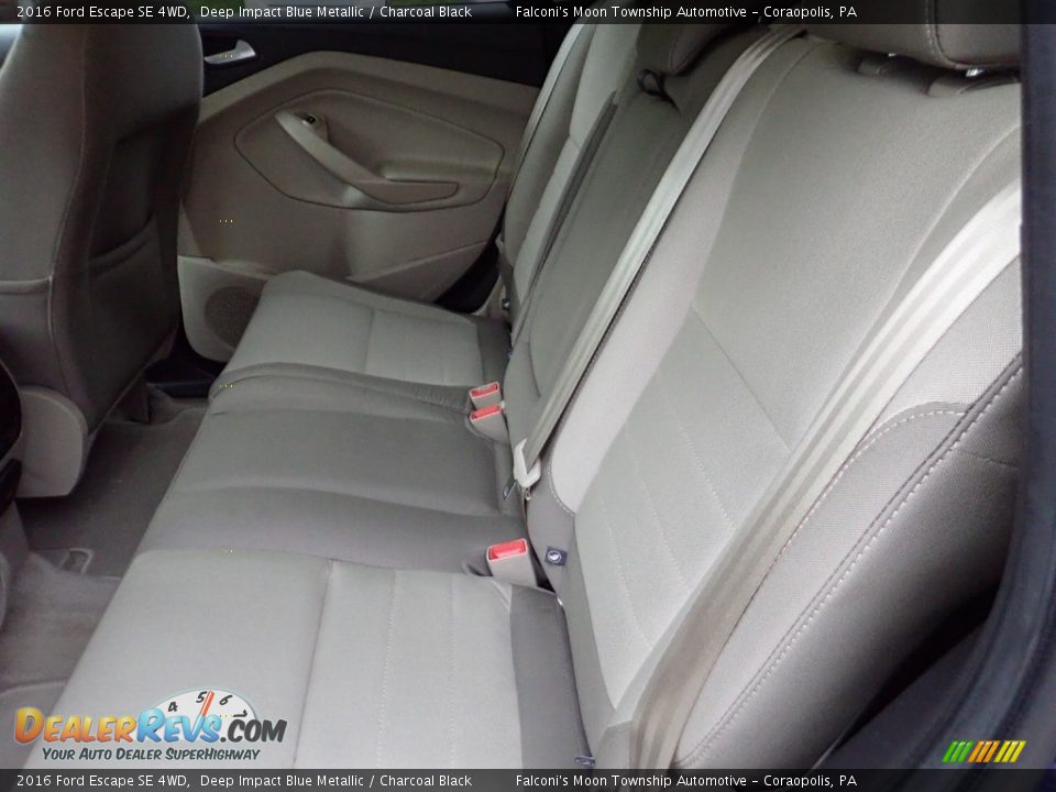 2016 Ford Escape SE 4WD Deep Impact Blue Metallic / Charcoal Black Photo #16