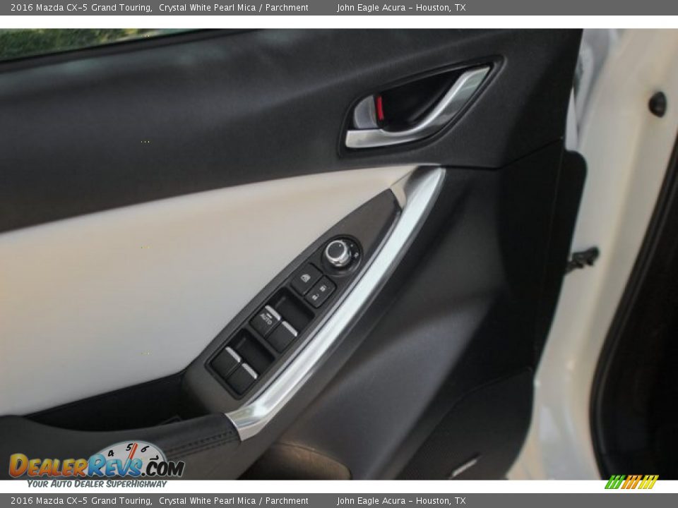 2016 Mazda CX-5 Grand Touring Crystal White Pearl Mica / Parchment Photo #16