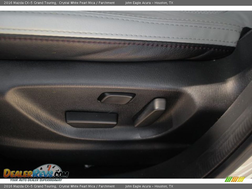 2016 Mazda CX-5 Grand Touring Crystal White Pearl Mica / Parchment Photo #17