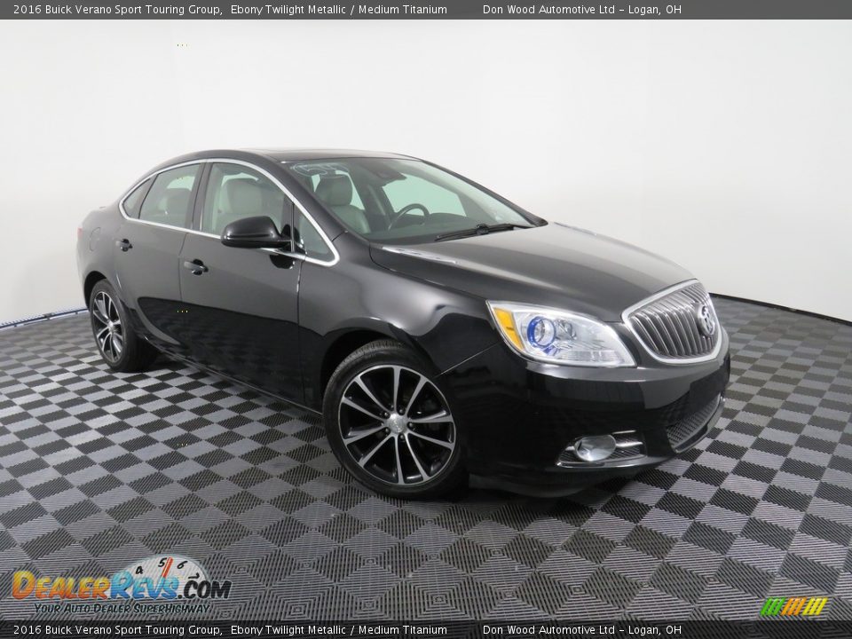 2016 Buick Verano Sport Touring Group Ebony Twilight Metallic / Medium Titanium Photo #6