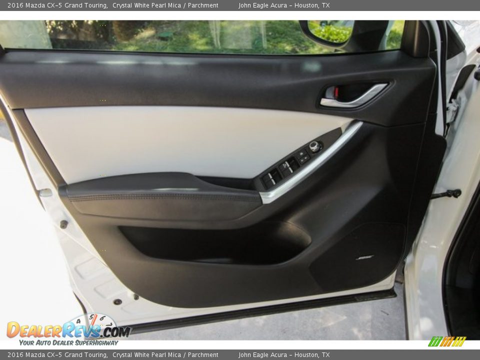 2016 Mazda CX-5 Grand Touring Crystal White Pearl Mica / Parchment Photo #19