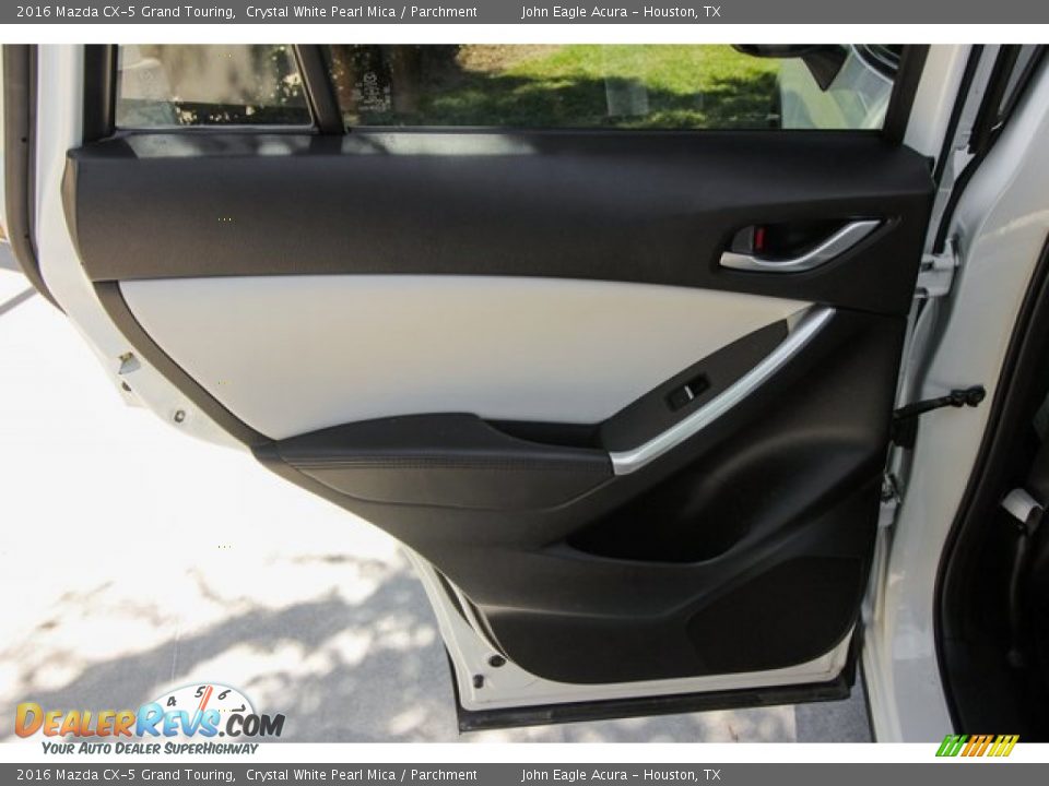 2016 Mazda CX-5 Grand Touring Crystal White Pearl Mica / Parchment Photo #21
