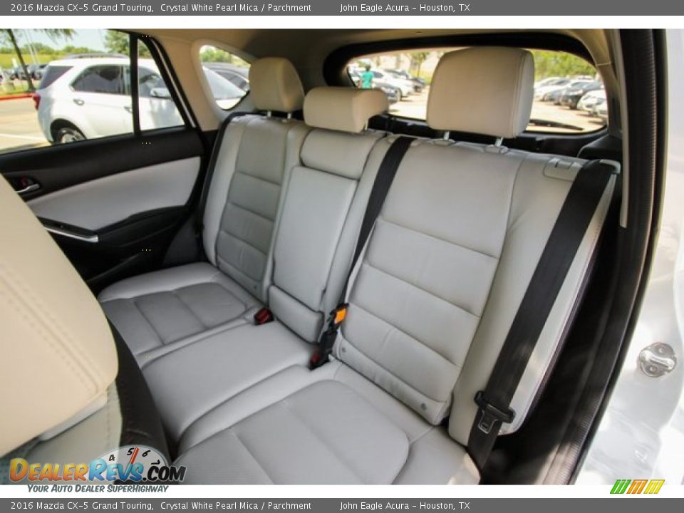2016 Mazda CX-5 Grand Touring Crystal White Pearl Mica / Parchment Photo #22