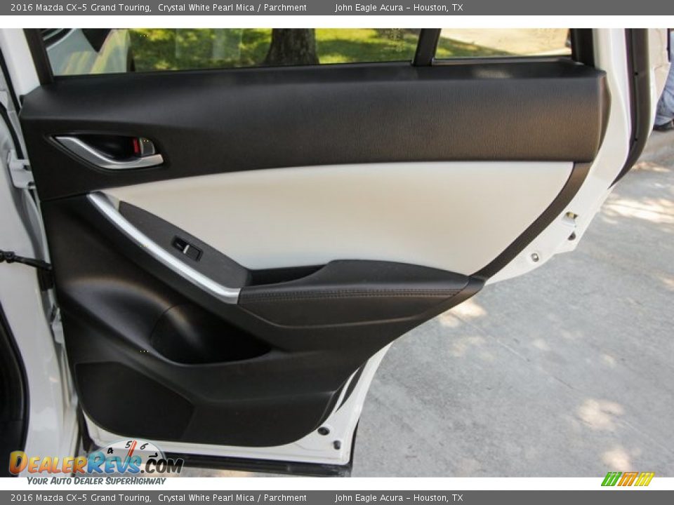 2016 Mazda CX-5 Grand Touring Crystal White Pearl Mica / Parchment Photo #24