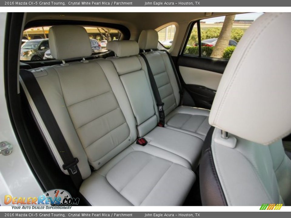 2016 Mazda CX-5 Grand Touring Crystal White Pearl Mica / Parchment Photo #25