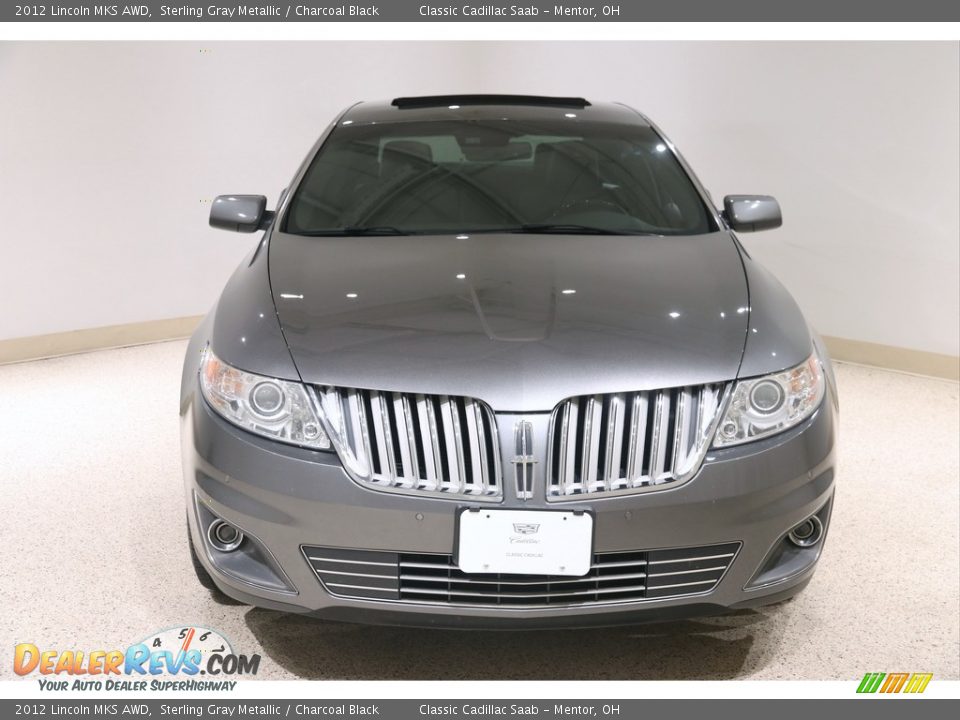 2012 Lincoln MKS AWD Sterling Gray Metallic / Charcoal Black Photo #2