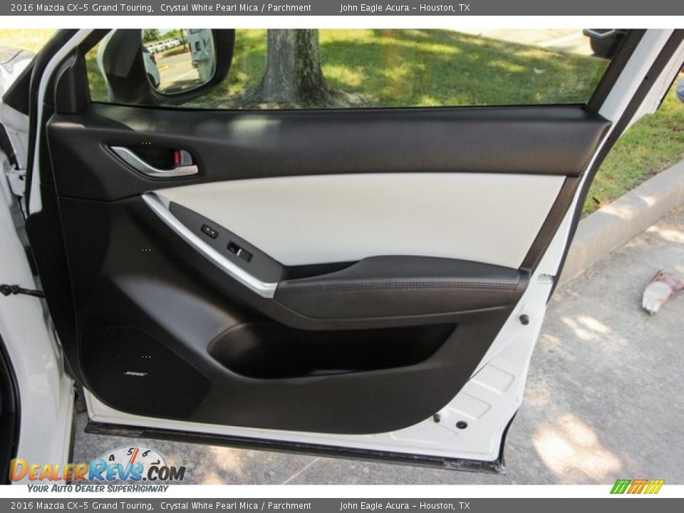 2016 Mazda CX-5 Grand Touring Crystal White Pearl Mica / Parchment Photo #26