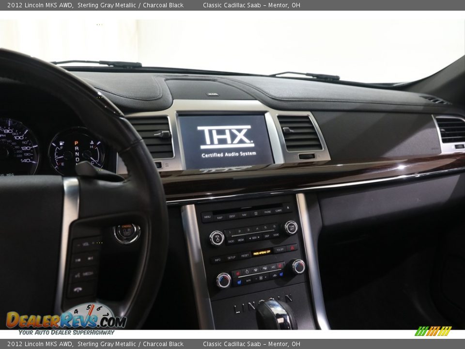 2012 Lincoln MKS AWD Sterling Gray Metallic / Charcoal Black Photo #7
