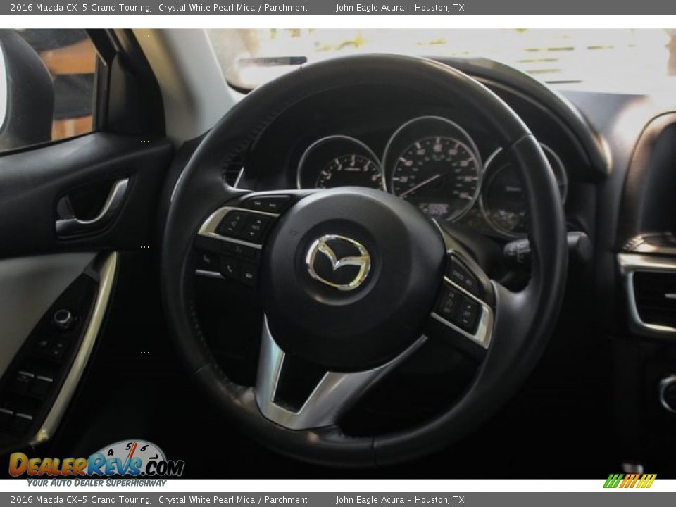 2016 Mazda CX-5 Grand Touring Crystal White Pearl Mica / Parchment Photo #32