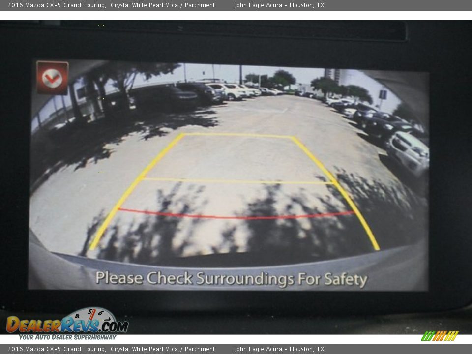 2016 Mazda CX-5 Grand Touring Crystal White Pearl Mica / Parchment Photo #34