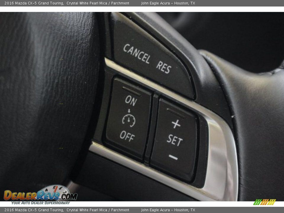2016 Mazda CX-5 Grand Touring Crystal White Pearl Mica / Parchment Photo #35