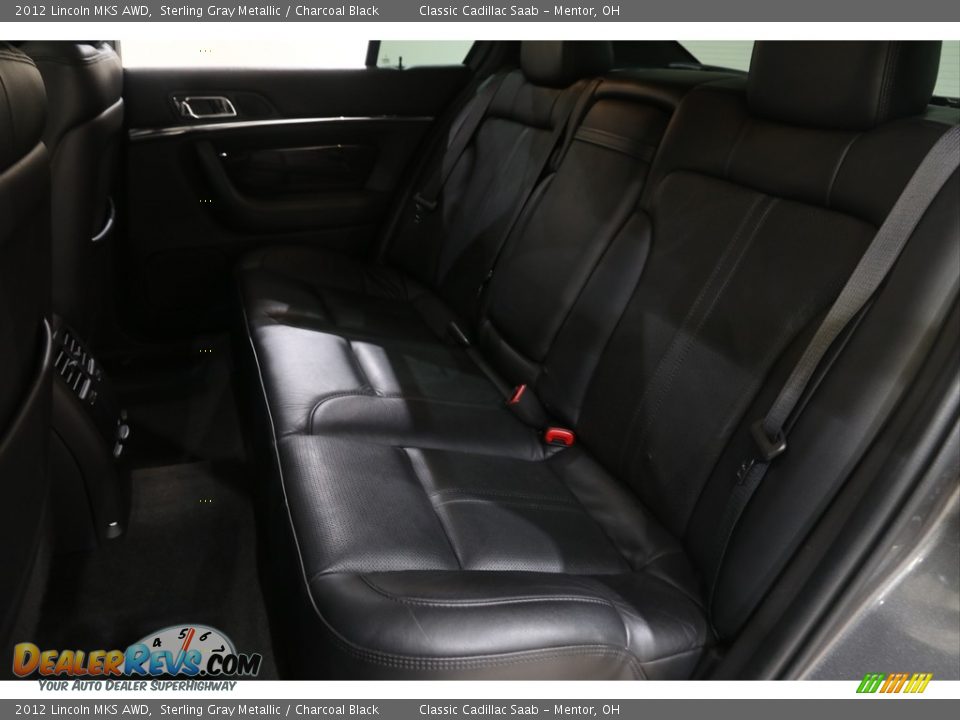 2012 Lincoln MKS AWD Sterling Gray Metallic / Charcoal Black Photo #16