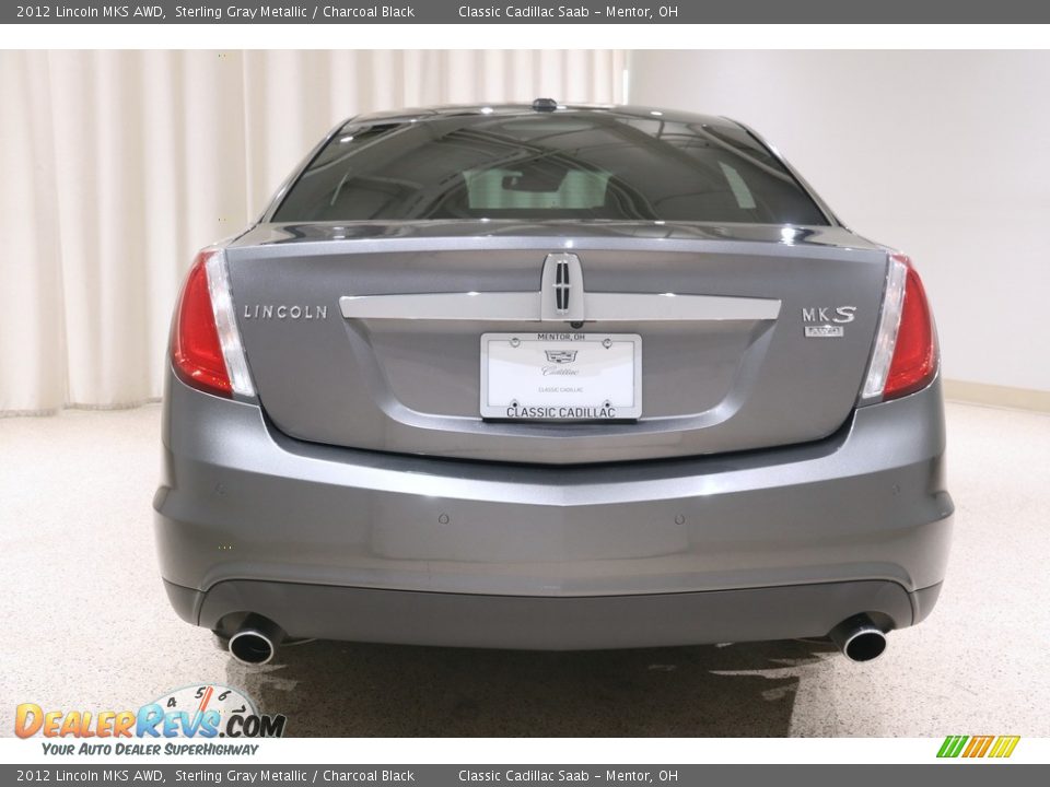 2012 Lincoln MKS AWD Sterling Gray Metallic / Charcoal Black Photo #17