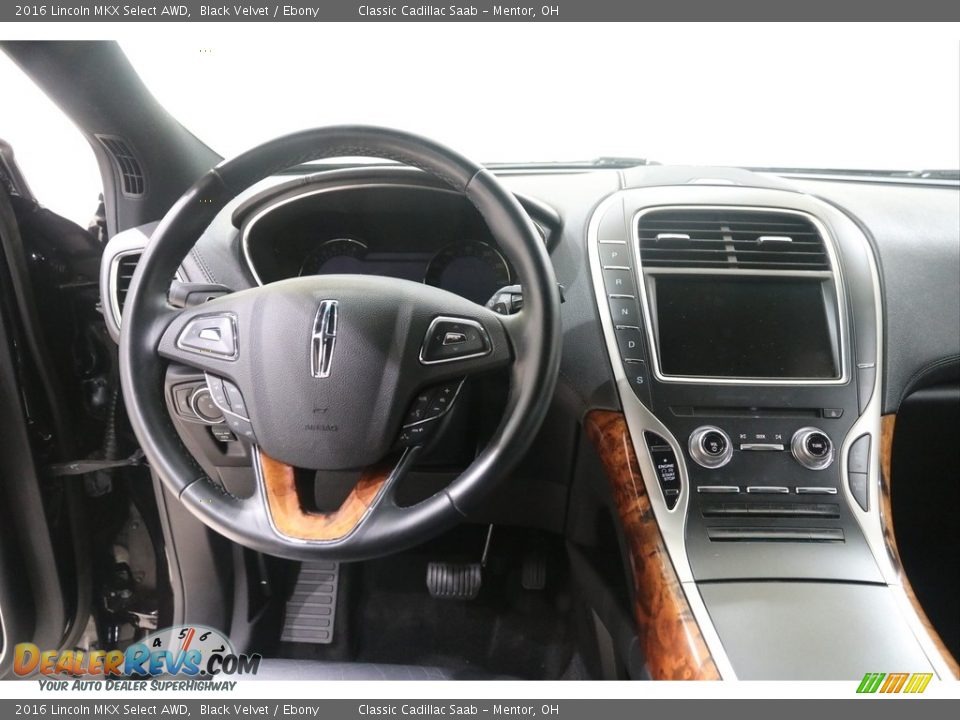 Dashboard of 2016 Lincoln MKX Select AWD Photo #7