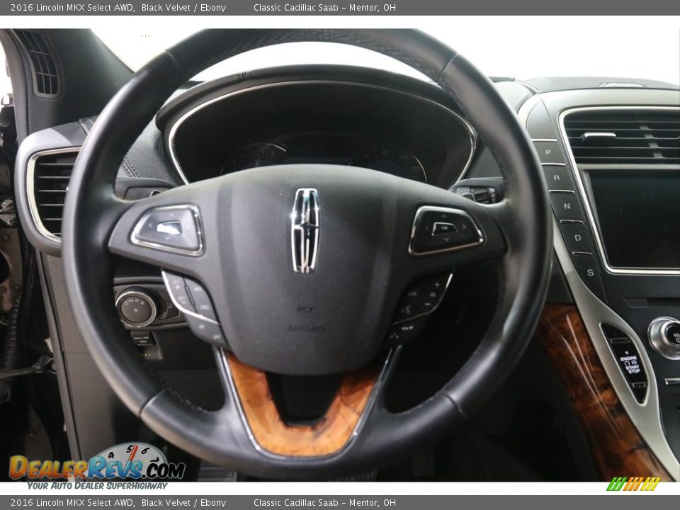 2016 Lincoln MKX Select AWD Steering Wheel Photo #8