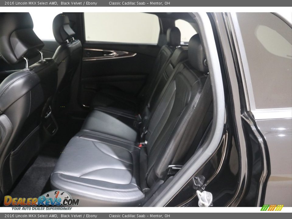 Rear Seat of 2016 Lincoln MKX Select AWD Photo #16