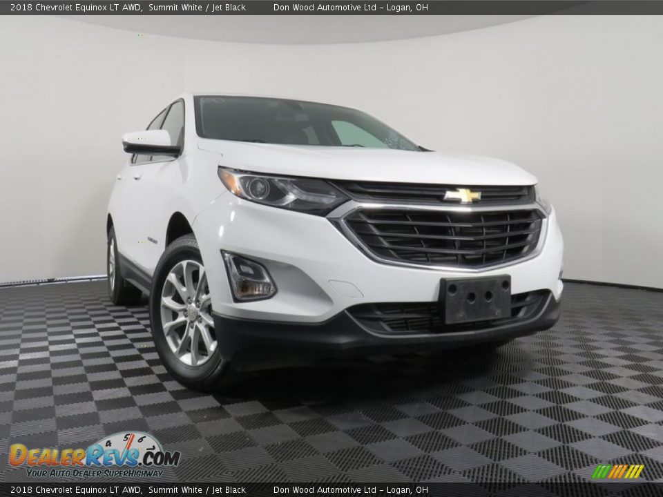 2018 Chevrolet Equinox LT AWD Summit White / Jet Black Photo #1