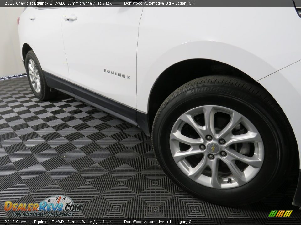 2018 Chevrolet Equinox LT AWD Summit White / Jet Black Photo #4