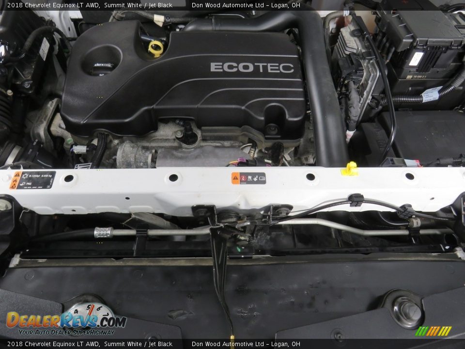 2018 Chevrolet Equinox LT AWD Summit White / Jet Black Photo #7