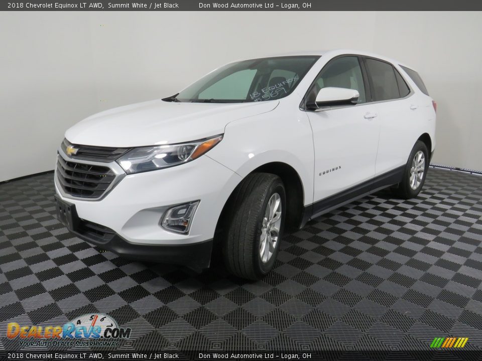 2018 Chevrolet Equinox LT AWD Summit White / Jet Black Photo #8